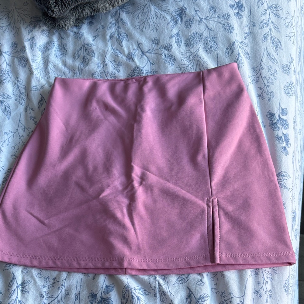 Altar'd State Pink Mini Skirt